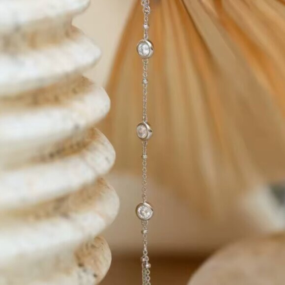 14K Gold Filled Bohemian Hand Chain Bracelet - Picture 4 of 5